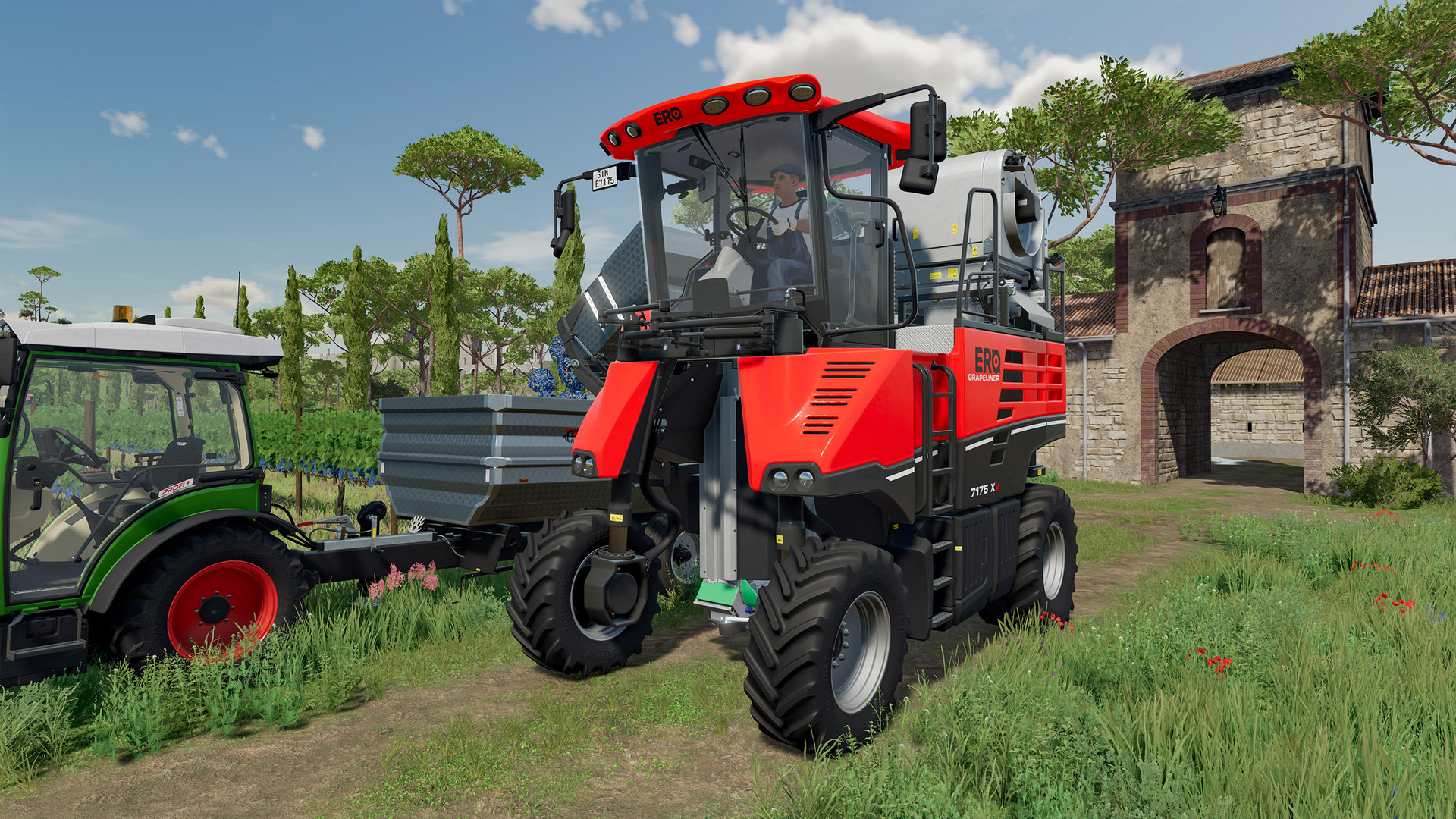 Farming Simulator 22 - ERO Grapeliner 7000 DLC Steam CD Key (1.86$)