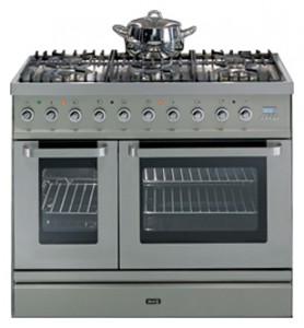 ILVE TD-906L-VG Stainless-Steel Estufa de la cocina Foto, características