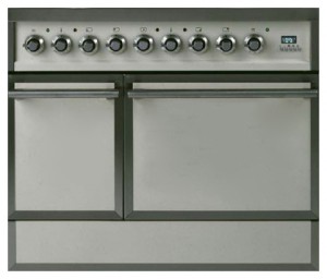 ILVE QDC-90B-MP Antique white Estufa de la cocina Foto, características