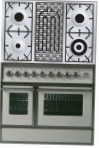 ILVE QDC-90BW-MP Antique white Estufa de la cocina \ características, Foto