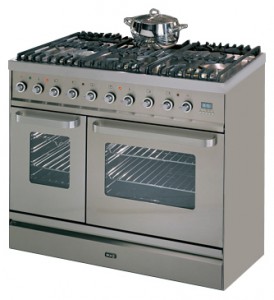 ILVE TD-906W-MP Stainless-Steel Estufa de la cocina Foto, características