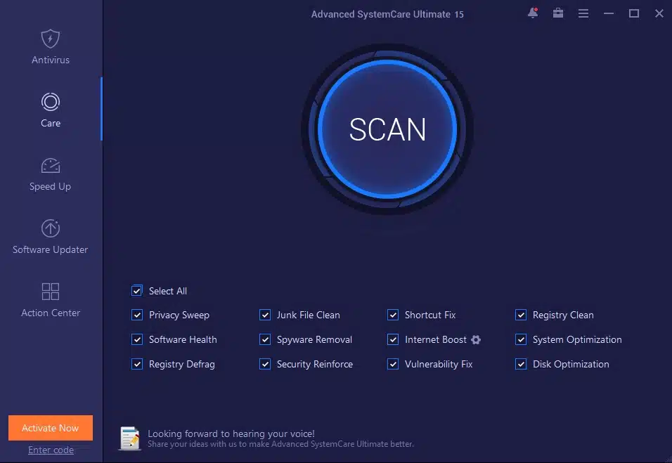 IObit Advanced SystemCare Ultimate 15 Key (1 Year / 3 PCs) (18.05$)