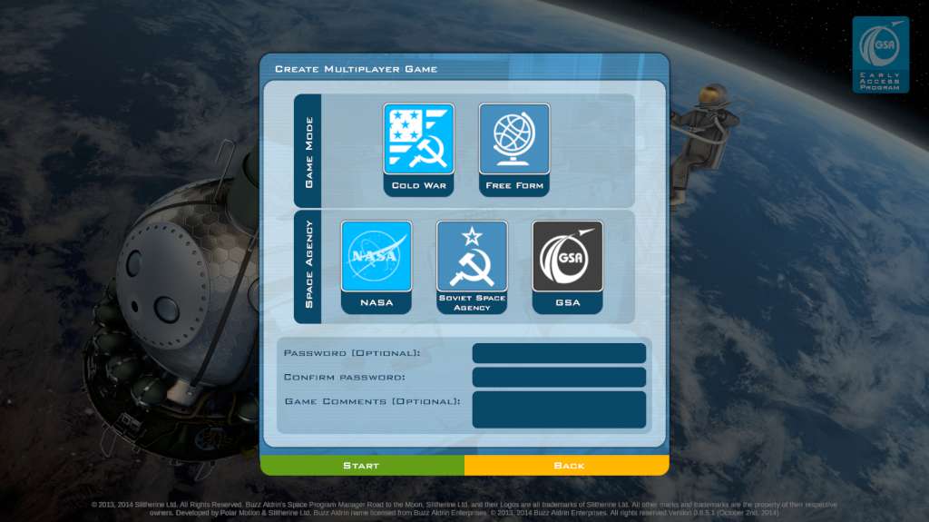 Buzz Aldrin's Space Program Manager Steam CD Key (3.04$)