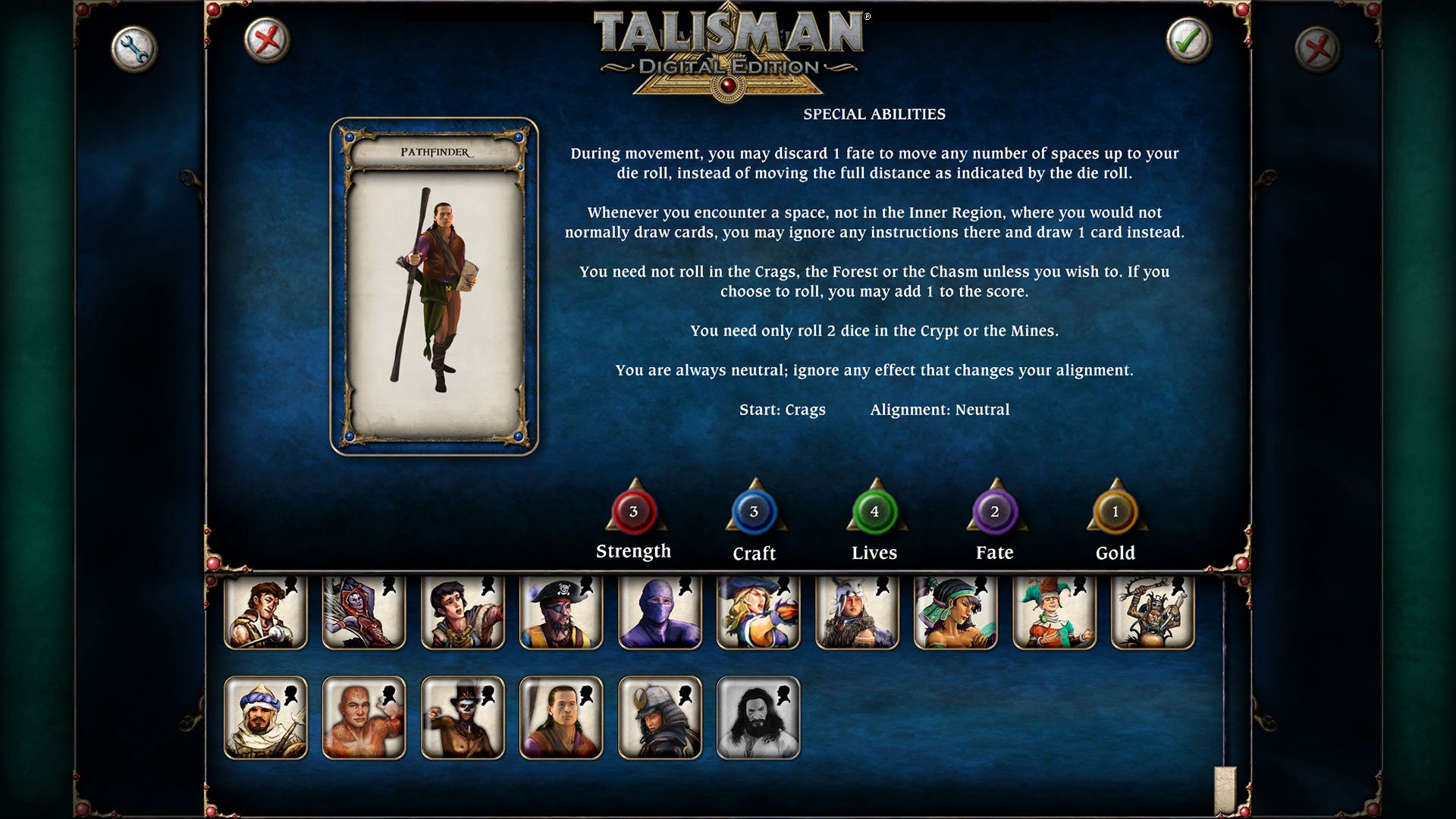 Talisman - Character Pack #18 Pathfinder DLC Steam CD Key (0.88$)