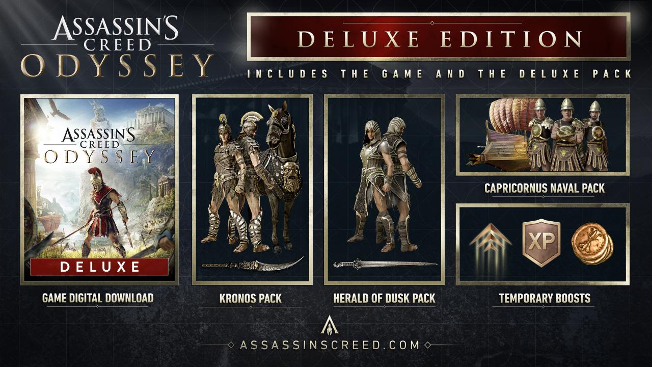 Assassin's Creed Odyssey Deluxe Edition AR XBOX One / Xbox Series X|S CD Key (4.96$)