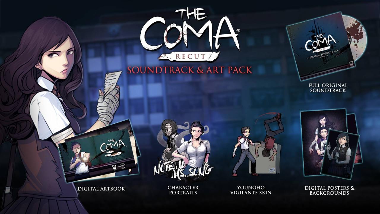 The Coma: Recut - Soundtrack & Art Pack DLC Steam CD Key (1.53$)