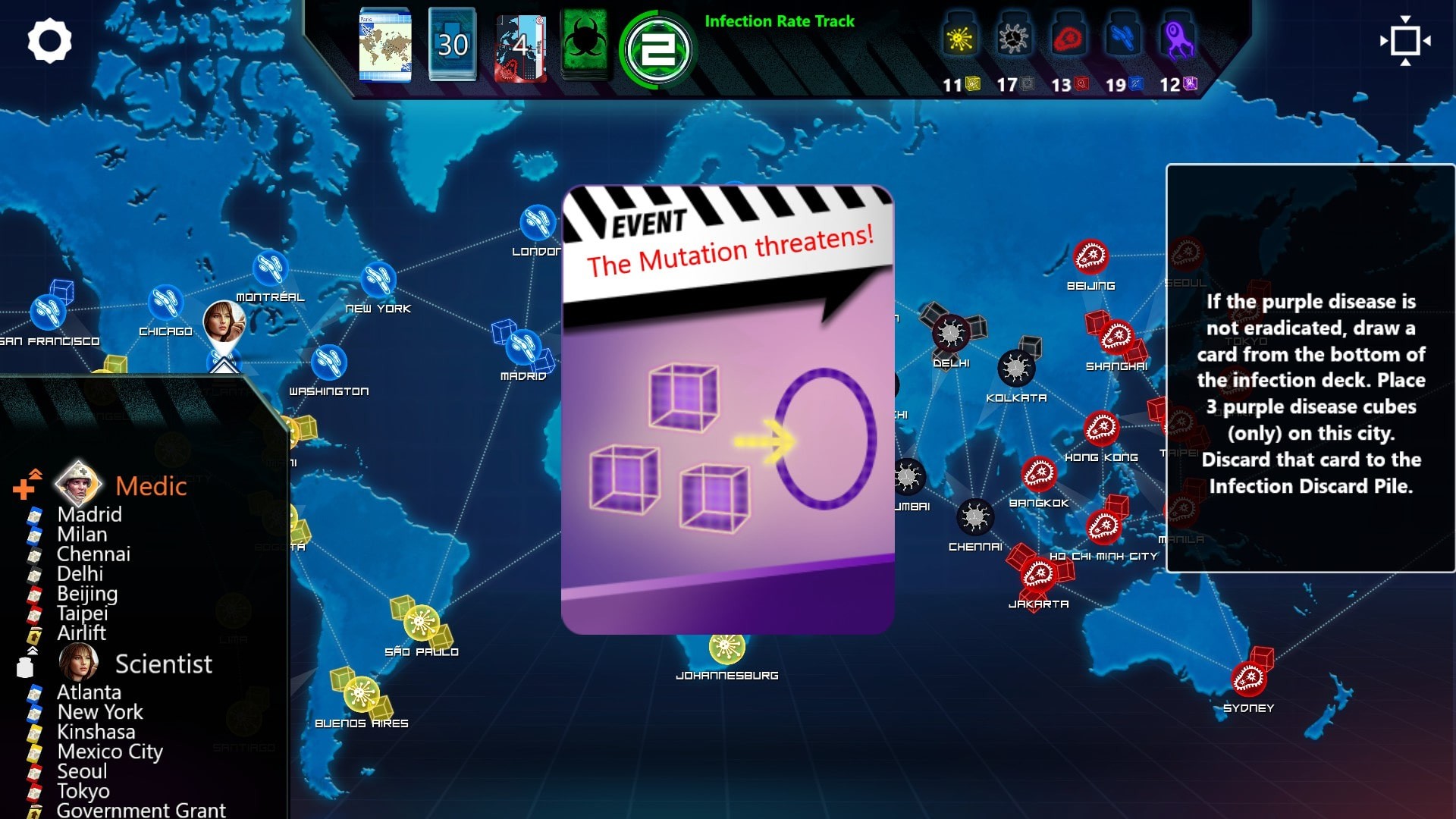 Pandemic: On the Brink - Mutation DLC Steam CD Key (0.79$)
