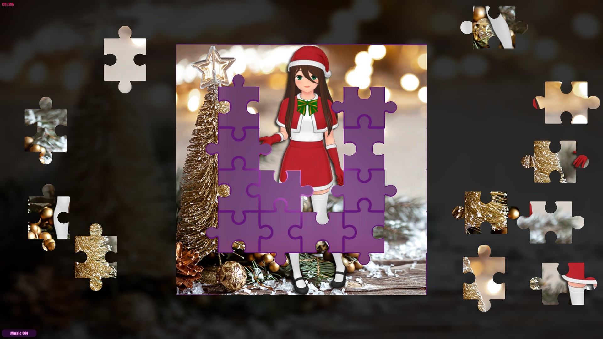 Anime Jigsaw Girls - Christmas Steam CD Key (0.18$)