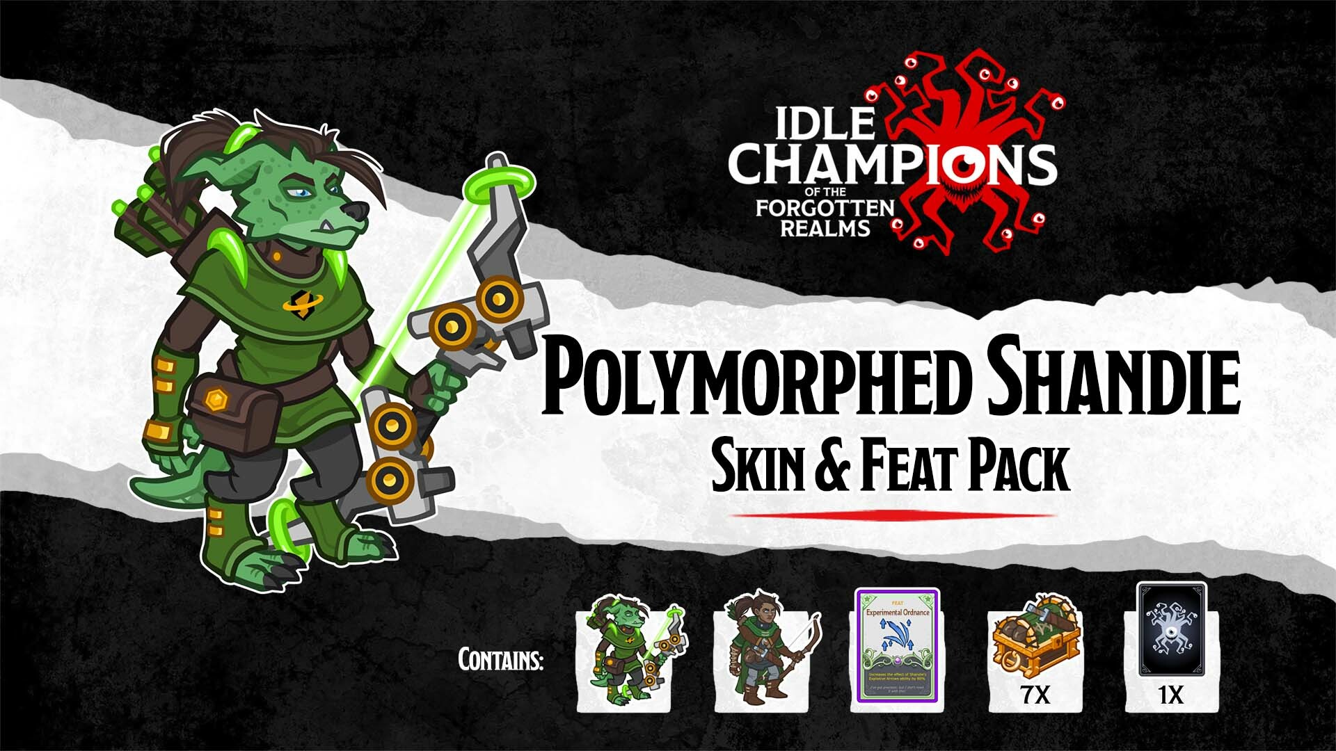 Idle Champions - Polymorphed Shandie Skin & Feat Pack DLC Steam CD Key (1.02$)