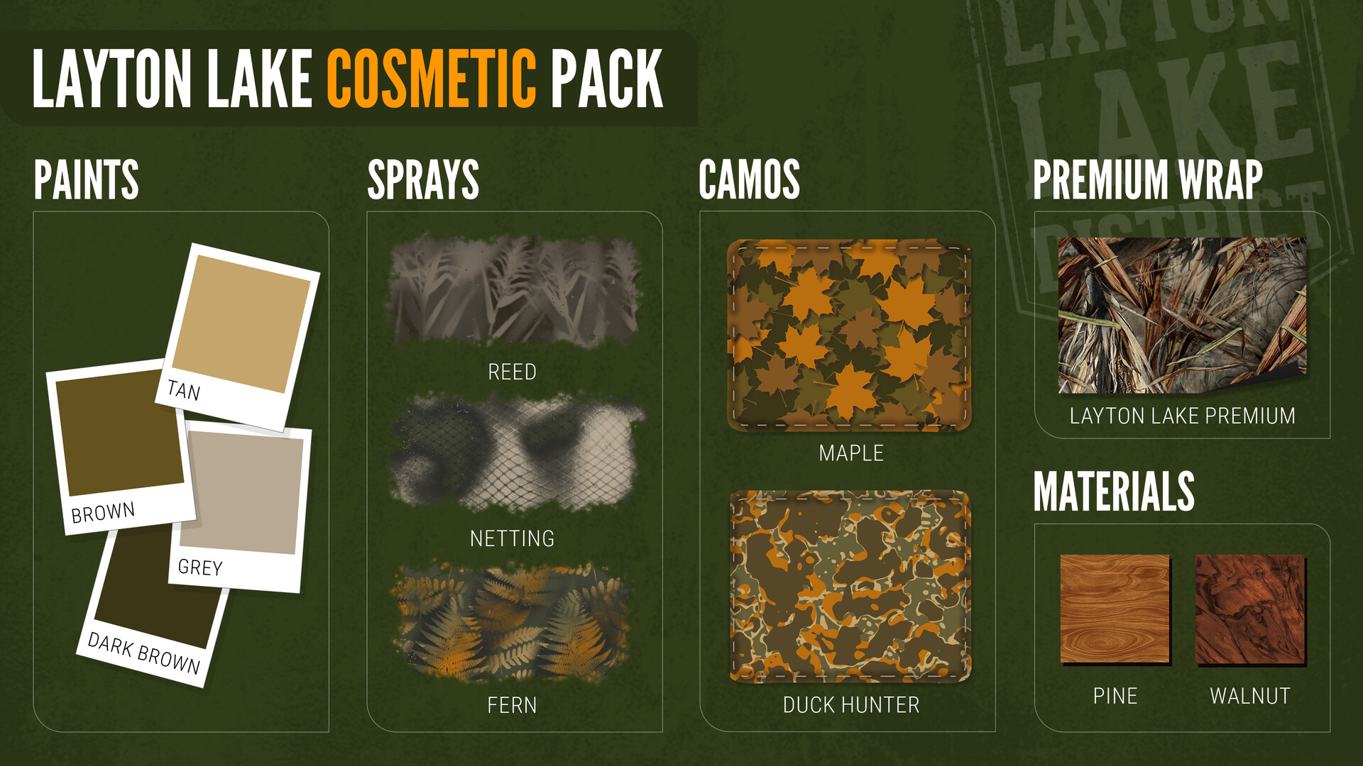 theHunter: Call of the Wild - Layton Lake Cosmetic Pack DLC Steam CD Key (2.57$)