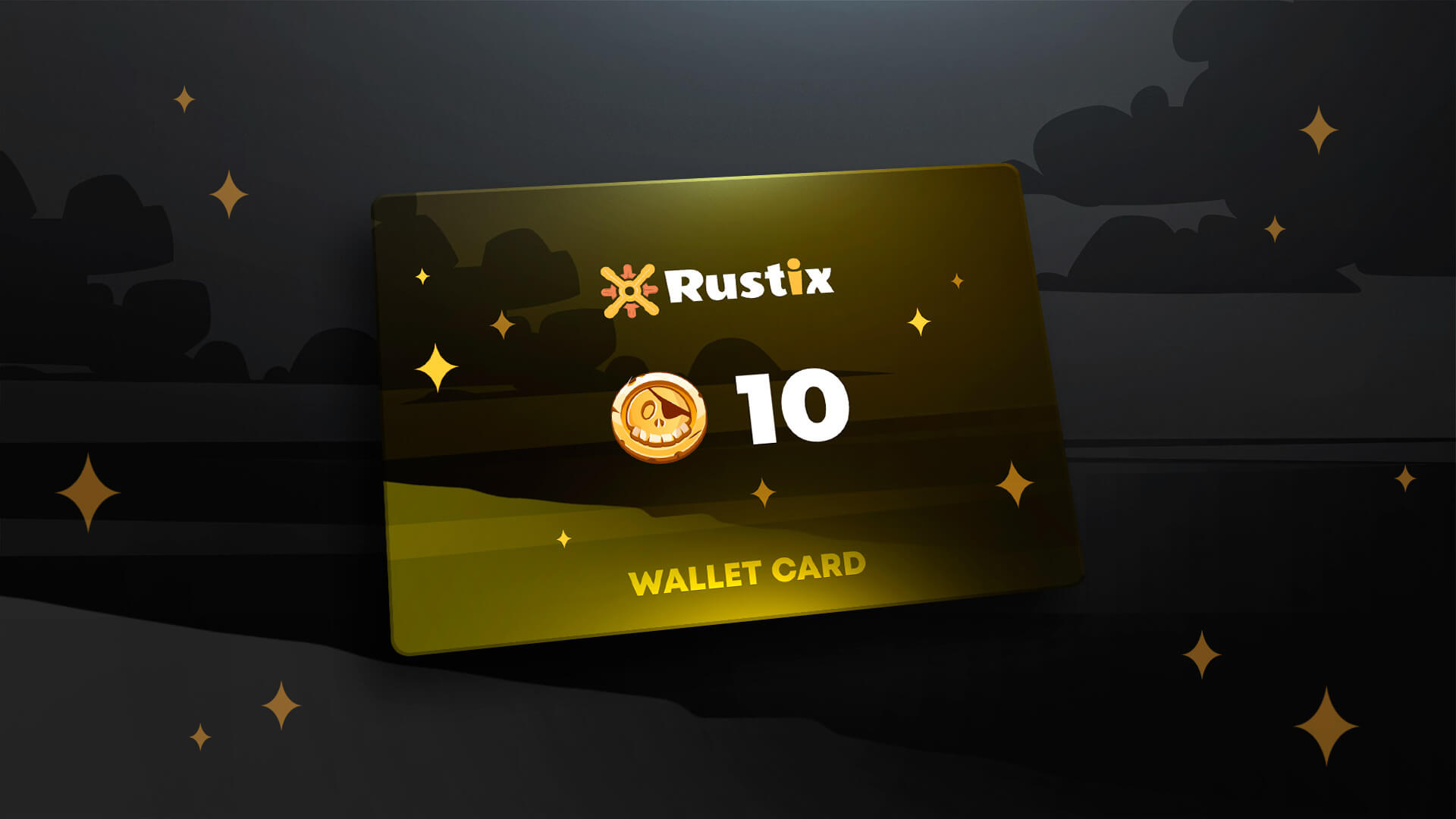 Rustix.io 10 USD Wallet Card Code (11.3$)