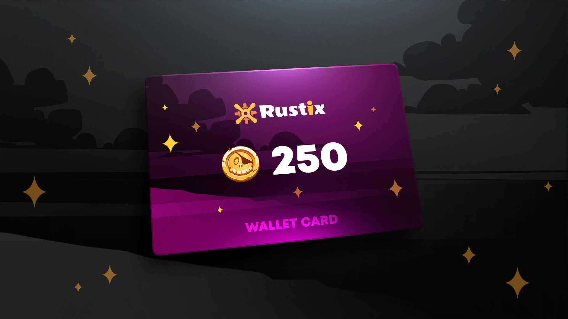 Rustix.io 250 USD Wallet Card Code (274.57$)