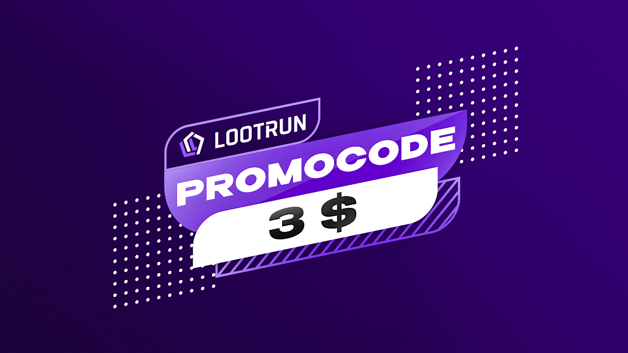 LOOTRUN $3 Gift Card (3.41$)