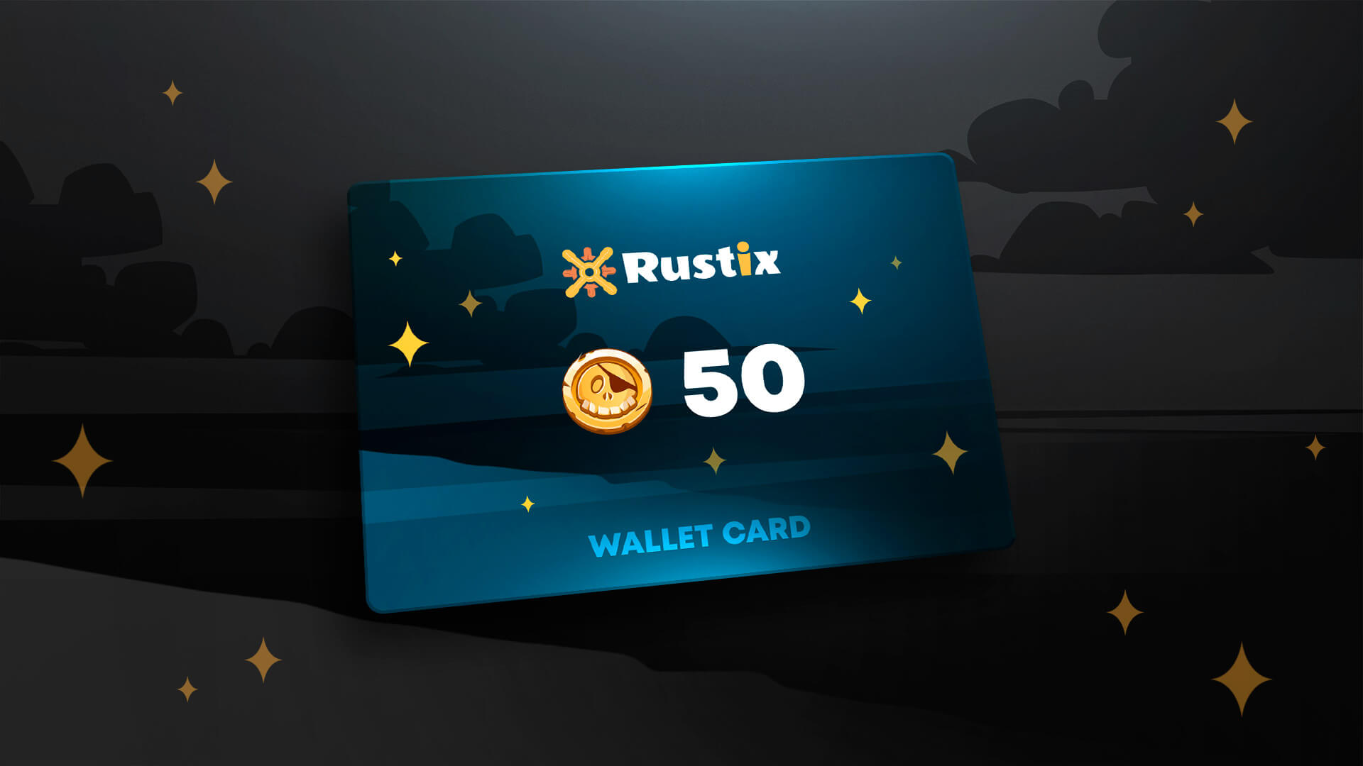 Rustix.io 50 USD Wallet Card Code (56.5$)
