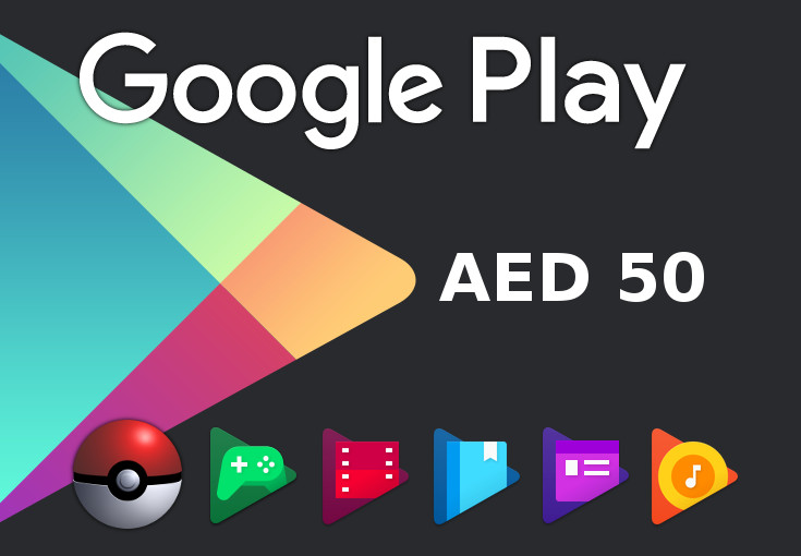 Google Play AED 50 AE Gift Card (15.67$)