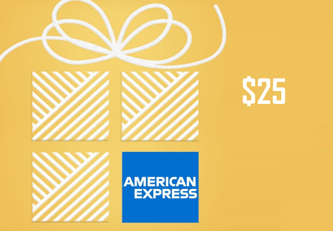 American Express $25 USD Gift Card (33.25$)