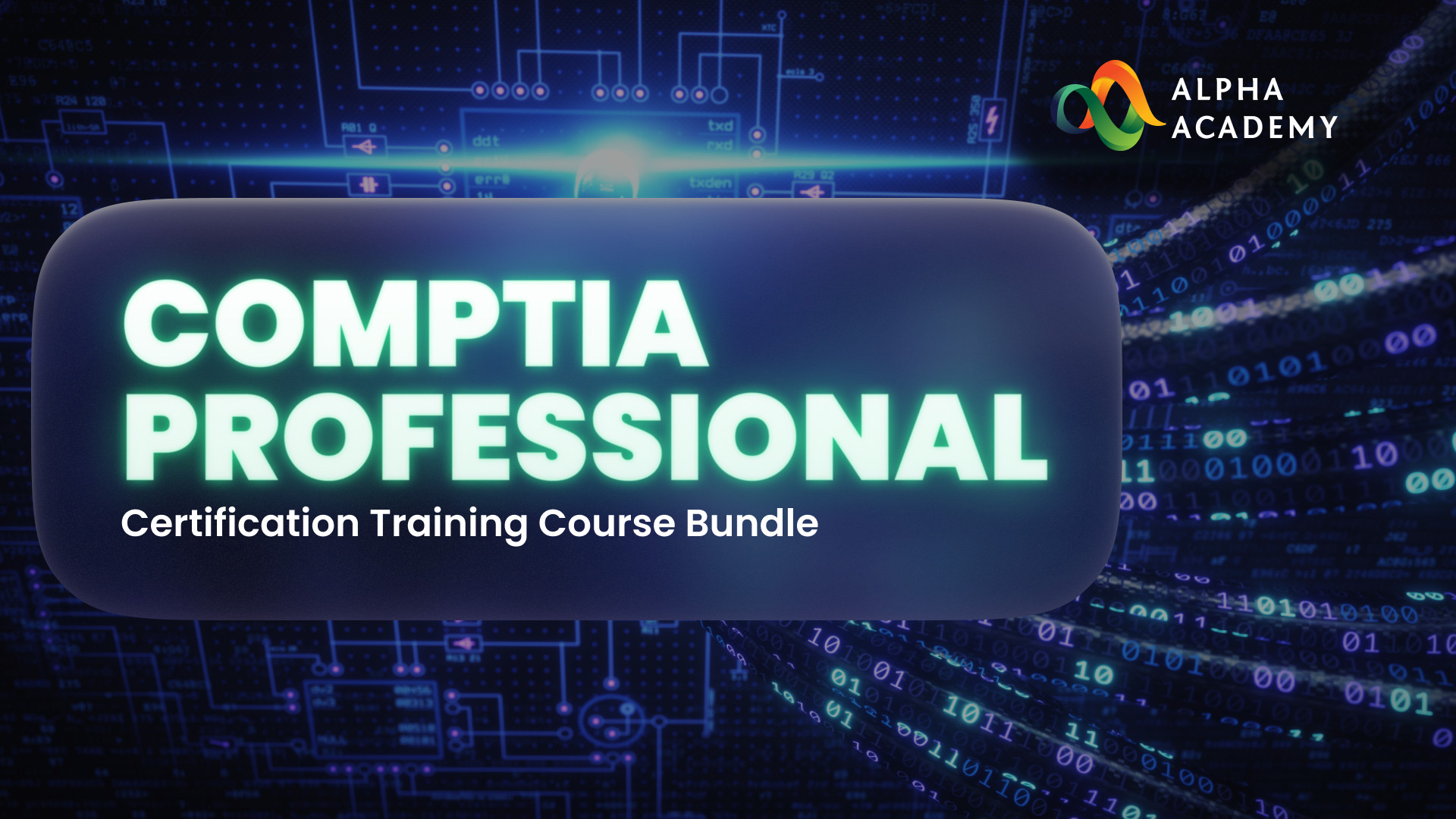 CompTIA Professional Certification Training Course Bundle Alpha Academy Code (9.03$)