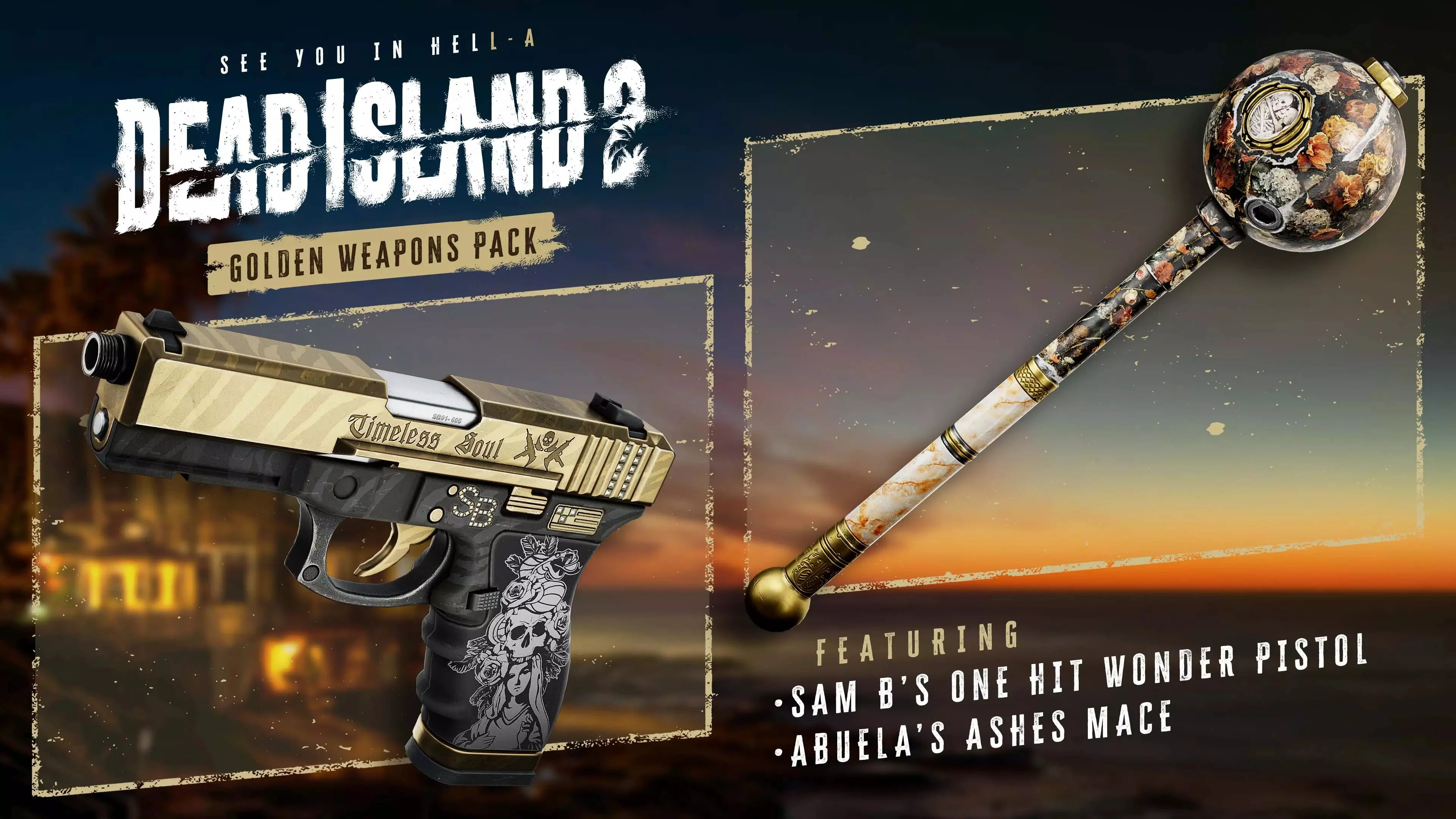 Dead Island 2 - Golden Weapons Pack DLC EU PS5 CD Key (2.69$)