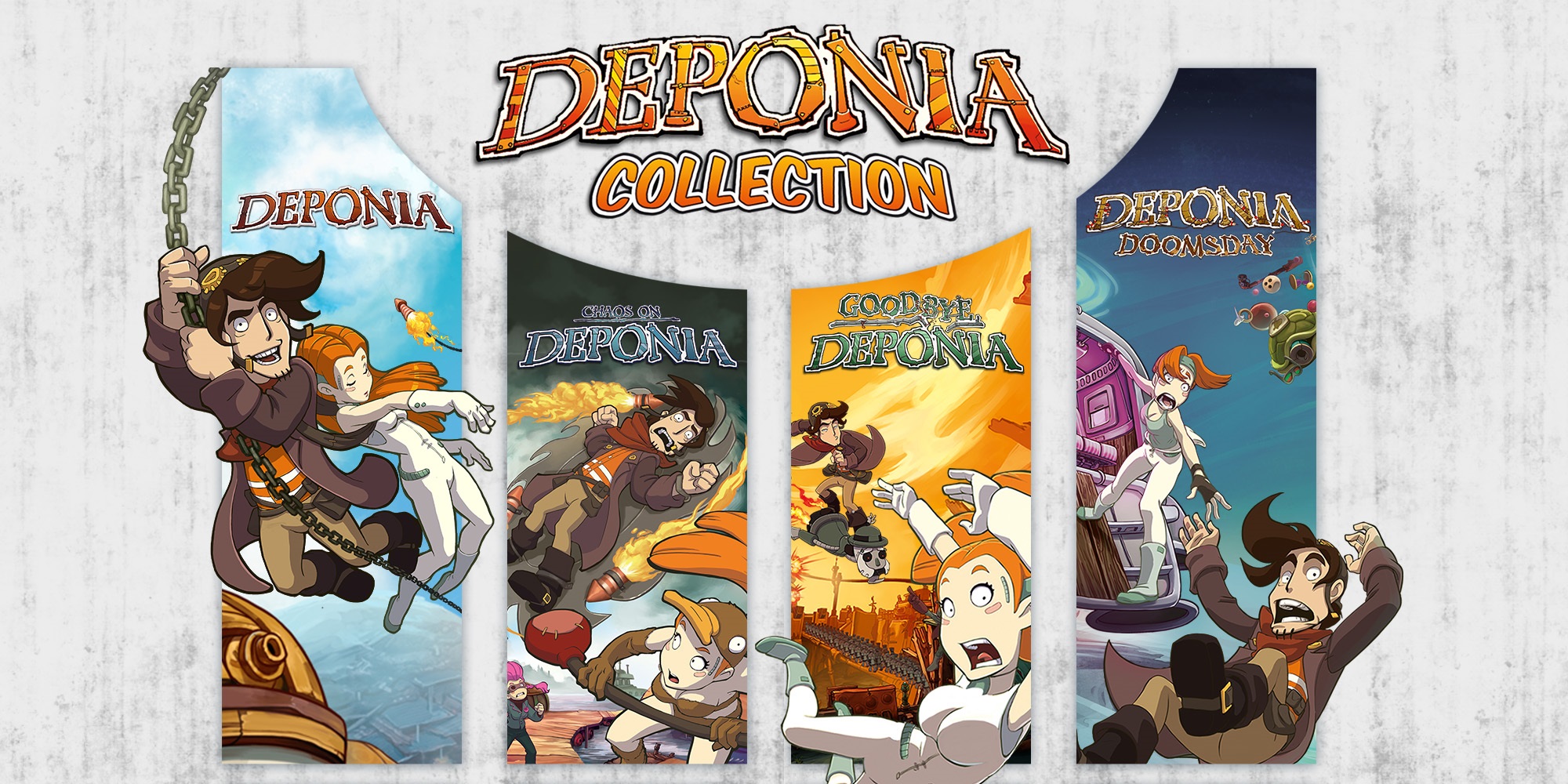 Deponia Full Scrap Collection Steam CD Key (7.9$)