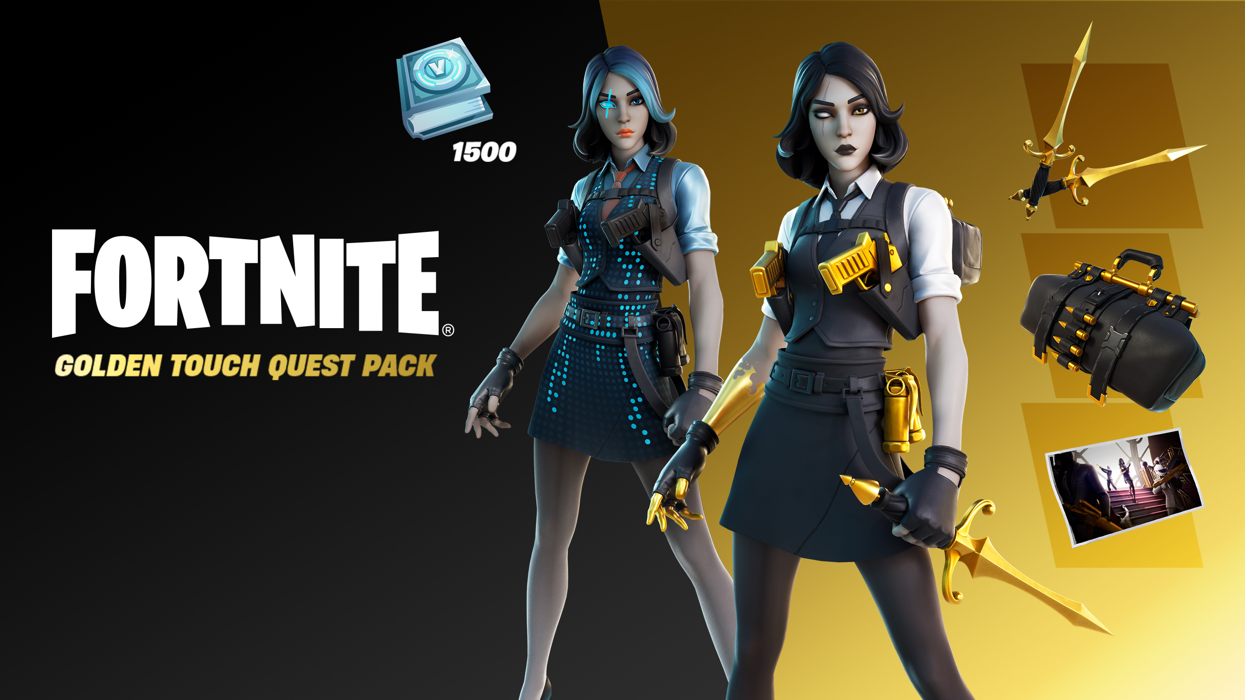 Fortnite - Golden Touch Quest Pack DLC AR XBOX One / XBOX Series X|S CD Key (61.01$)