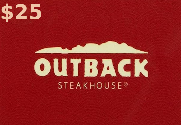 Outback Steakhouse $25 Gift Card US (19.21$)