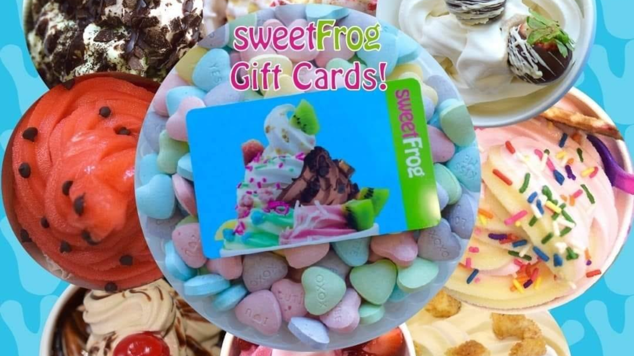 SweetFrog Frozen Yogurt $5 Gift Card US (5.99$)