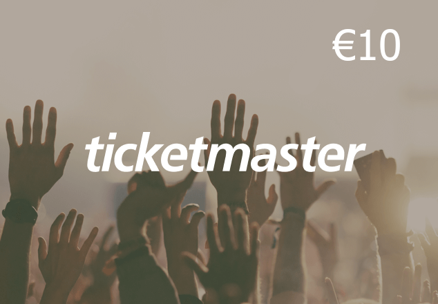 Ticketmaster €10 Gift Card DE (12.61$)