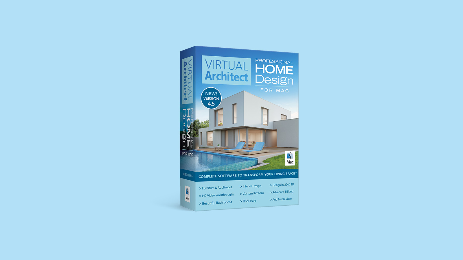 Virtual Architect Professional Home Design for Mac CD Key (64.8$)