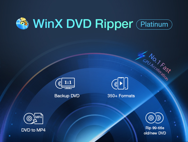 WinX DVD Ripper Platinum 1-Year Key (40.57$)