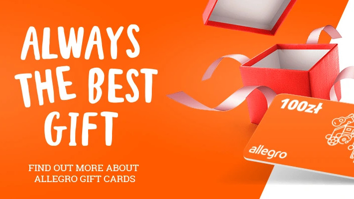 Allegro 100 PLN Gift Card PL (29.39$)