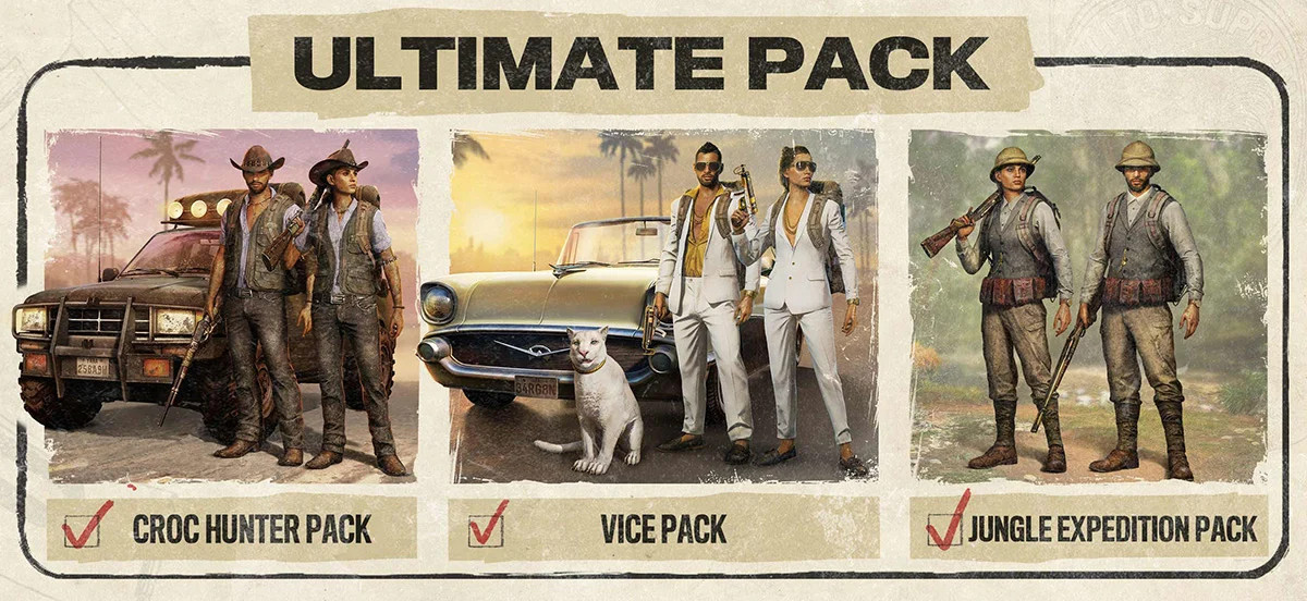 Far Cry 6 - Ultimate Pack DLC EU PS5 CD Key (14.11$)
