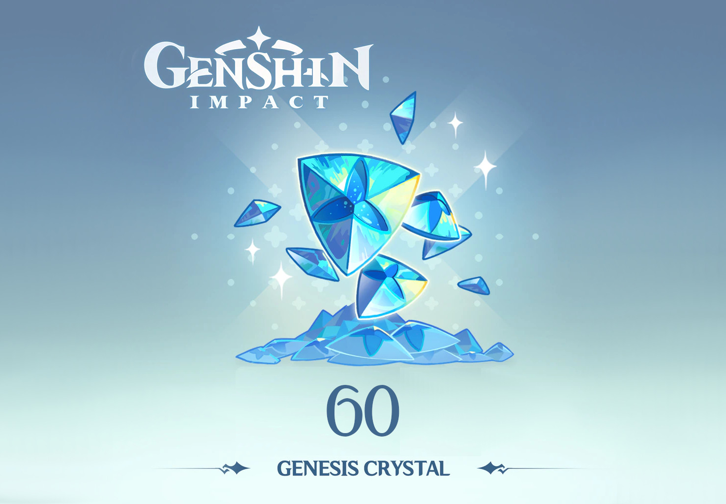 Genshin Impact - 60 Genesis Crystals Reidos Voucher (1.32$)