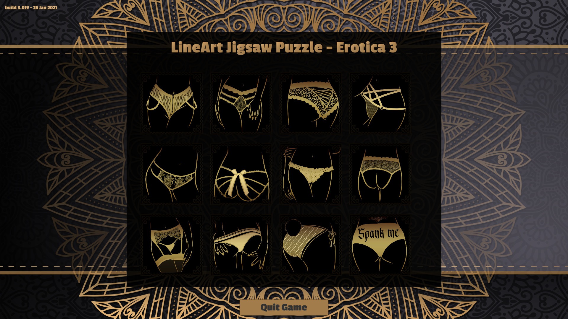 LineArt Jigsaw Puzzle - Erotica 3 + ArtBook DLC Steam CD Key (0.25$)