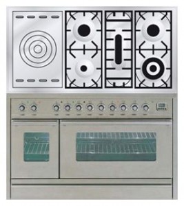 ILVE PSW-120S-VG Stainless-Steel Кухонная плита Фото, характеристики
