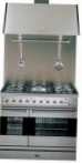 ILVE PD-90R-VG Stainless-Steel Σόμπα κουζίνα \ χαρακτηριστικά, φωτογραφία