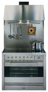 ILVE PE-90L-MP Stainless-Steel Кухонная плита Фото, характеристики