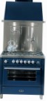 ILVE MT-90-MP Blue Virtuvės viryklė \ Info, nuotrauka