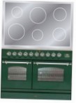 ILVE PDNI-100-MW Green Σόμπα κουζίνα \ χαρακτηριστικά, φωτογραφία