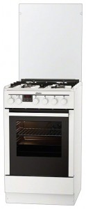 AEG 47645GM-WN Estufa de la cocina Foto, características
