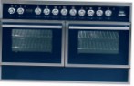 ILVE QDC-120BW-MP Blue Virtuvės viryklė \ Info, nuotrauka