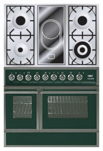 ILVE QDC-90VW-MP Green Кухонная плита Фото, характеристики