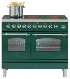 ILVE PDNE-100-MW Green 厨房炉灶 照片, 特点