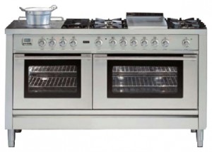 ILVE PL-150FS-VG Stainless-Steel Σόμπα κουζίνα φωτογραφία, χαρακτηριστικά