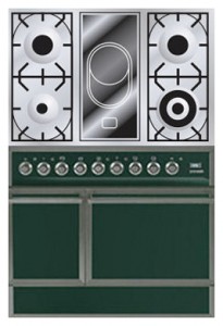 ILVE QDC-90V-MP Green Σόμπα κουζίνα φωτογραφία, χαρακτηριστικά