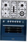 ILVE MT-90PD-MP Blue Σόμπα κουζίνα \ χαρακτηριστικά, φωτογραφία