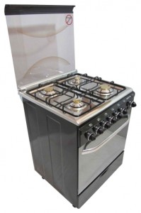 Fresh 60x60 ITALIANO black st.st. top Fogão de Cozinha Foto, características
