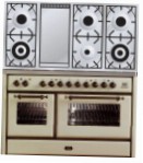 ILVE MS-120FD-MP Antique white موقد المطبخ \ مميزات, صورة فوتوغرافية