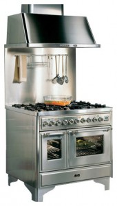 ILVE MD-1006-MP Stainless-Steel Estufa de la cocina Foto, características