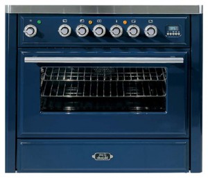 ILVE MT-90F-MP Blue Estufa de la cocina Foto, características