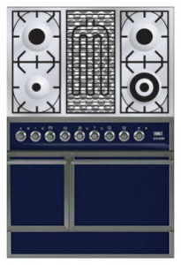 ILVE QDC-90B-MP Blue 厨房炉灶 照片, 特点